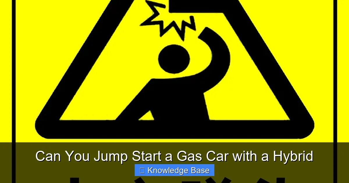 Can You Jump Start a Gas Car with a Hybrid