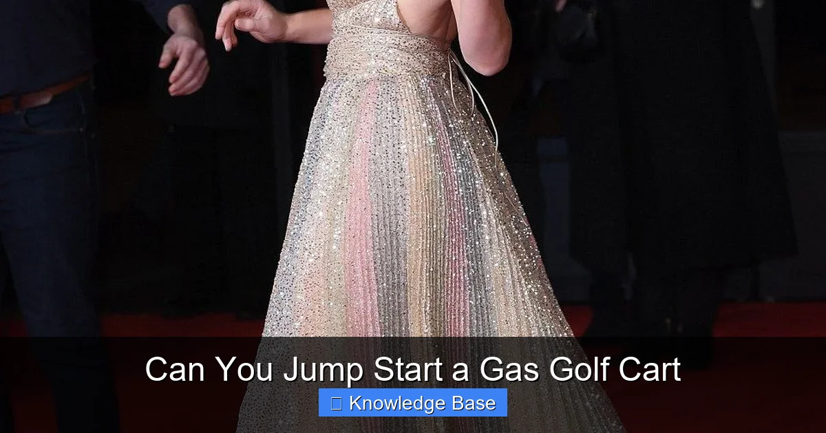 Can You Jump Start a Gas Golf Cart
