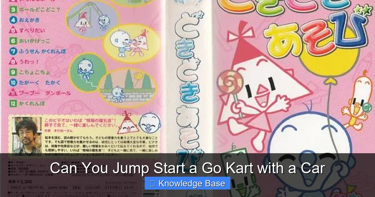 Can You Jump Start a Go Kart with a Car