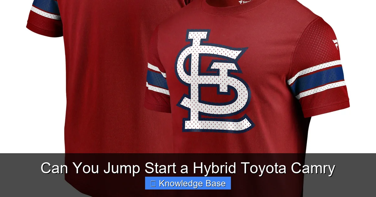 Can You Jump Start a Hybrid Toyota Camry