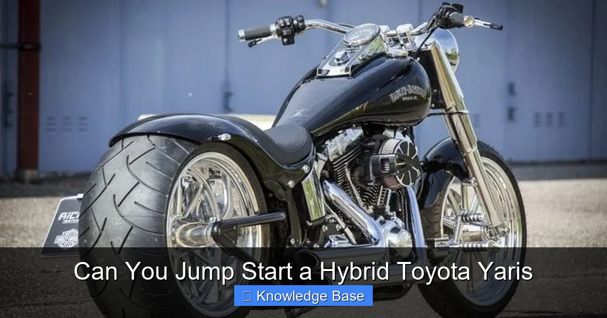 Can You Jump Start a Hybrid Toyota Yaris
