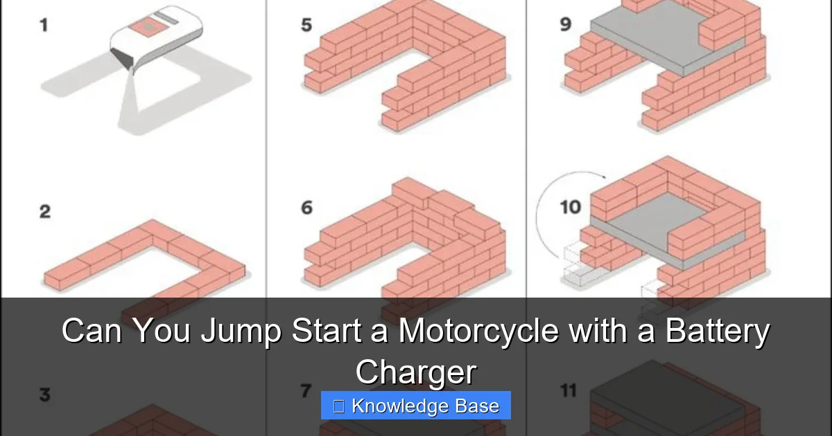 Can You Jump Start a Motorcycle with a Battery Charger