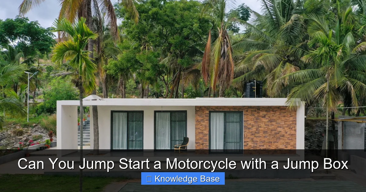 Can You Jump Start a Motorcycle with a Jump Box