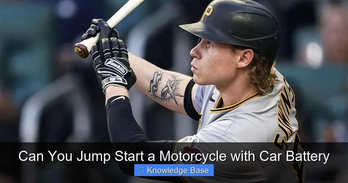 Can You Jump Start a Motorcycle with Car Battery