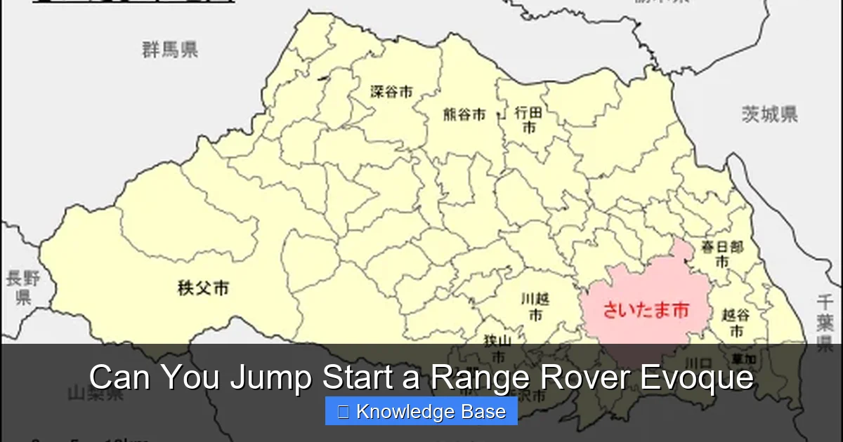 Can You Jump Start a Range Rover Evoque