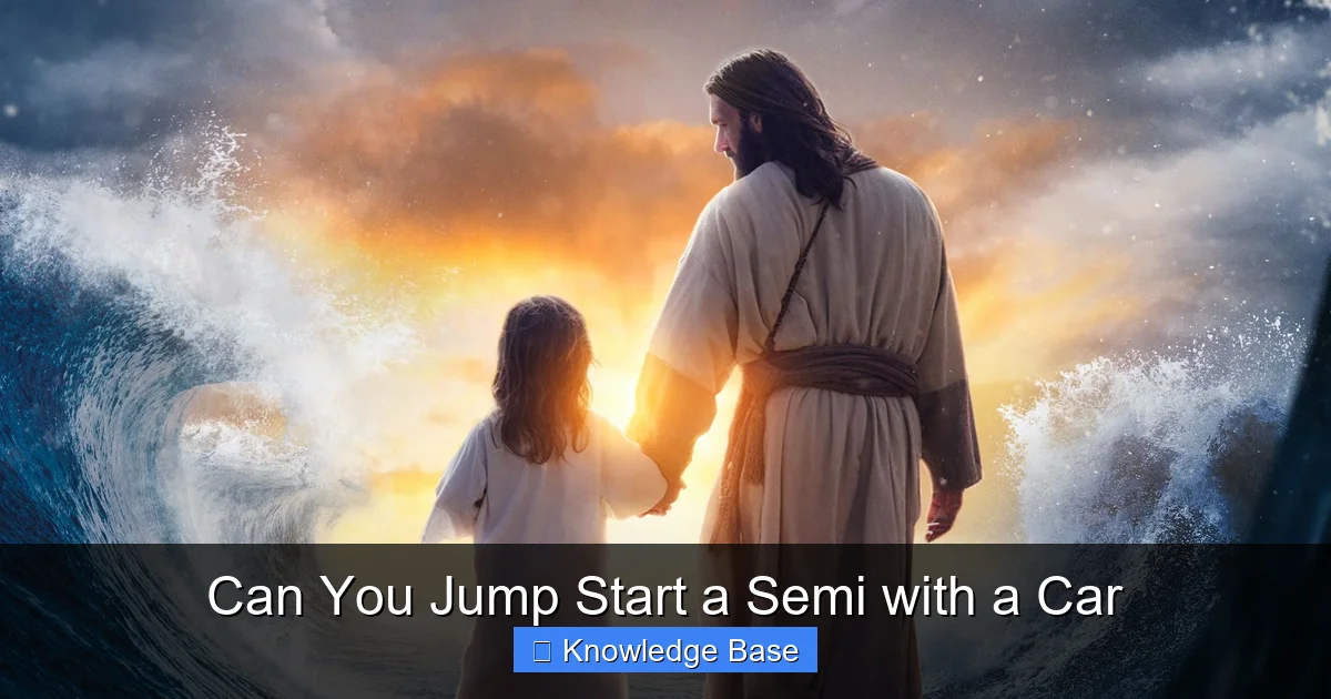 Can You Jump Start a Semi with a Car