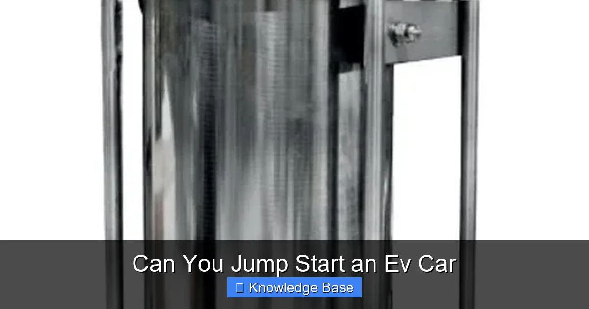 Can You Jump Start an Ev Car