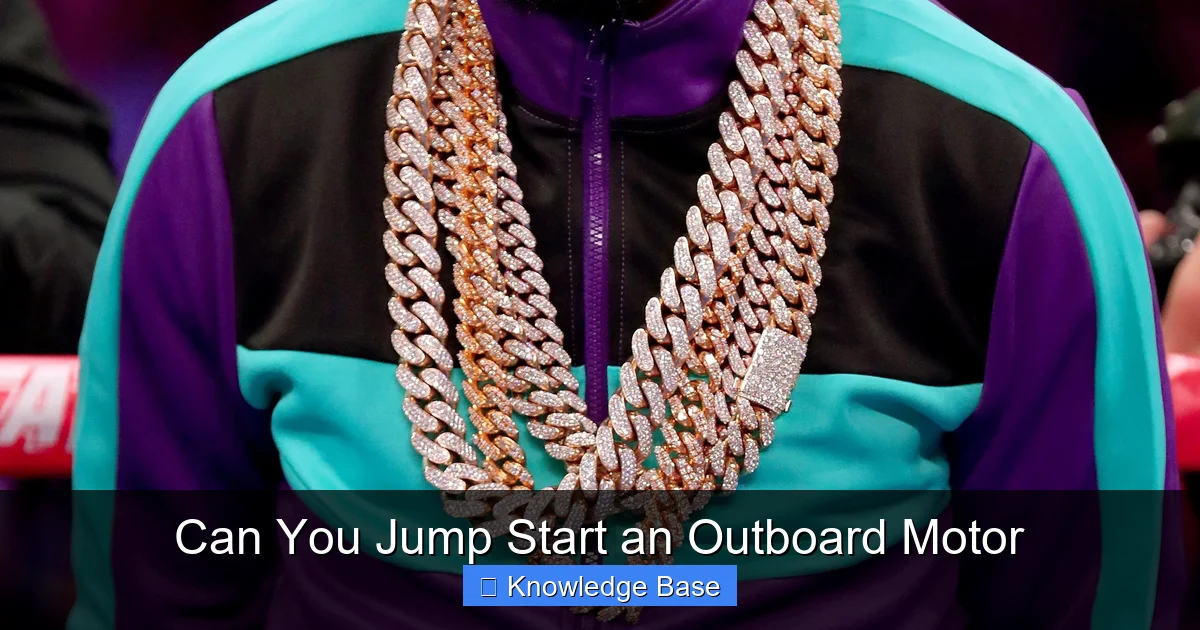 Can You Jump Start an Outboard Motor