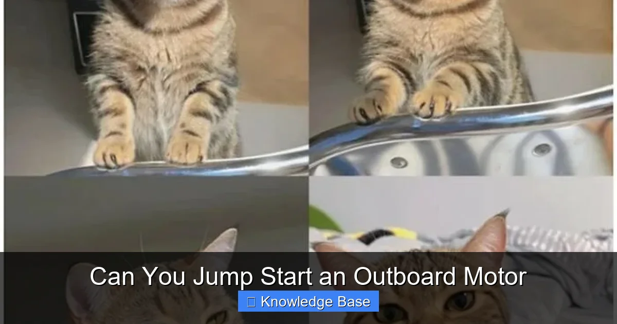 Can You Jump Start an Outboard Motor