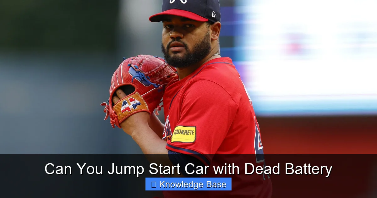 Can You Jump Start Car with Dead Battery