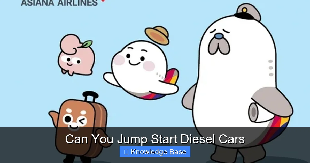 Can You Jump Start Diesel Cars