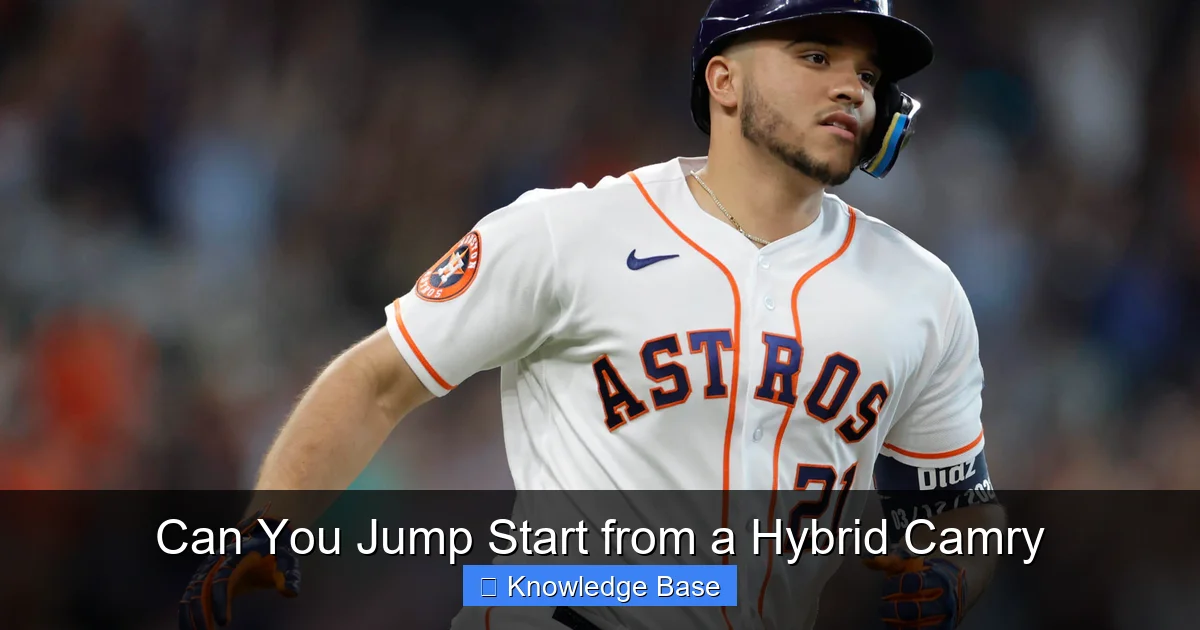 Can You Jump Start from a Hybrid Camry