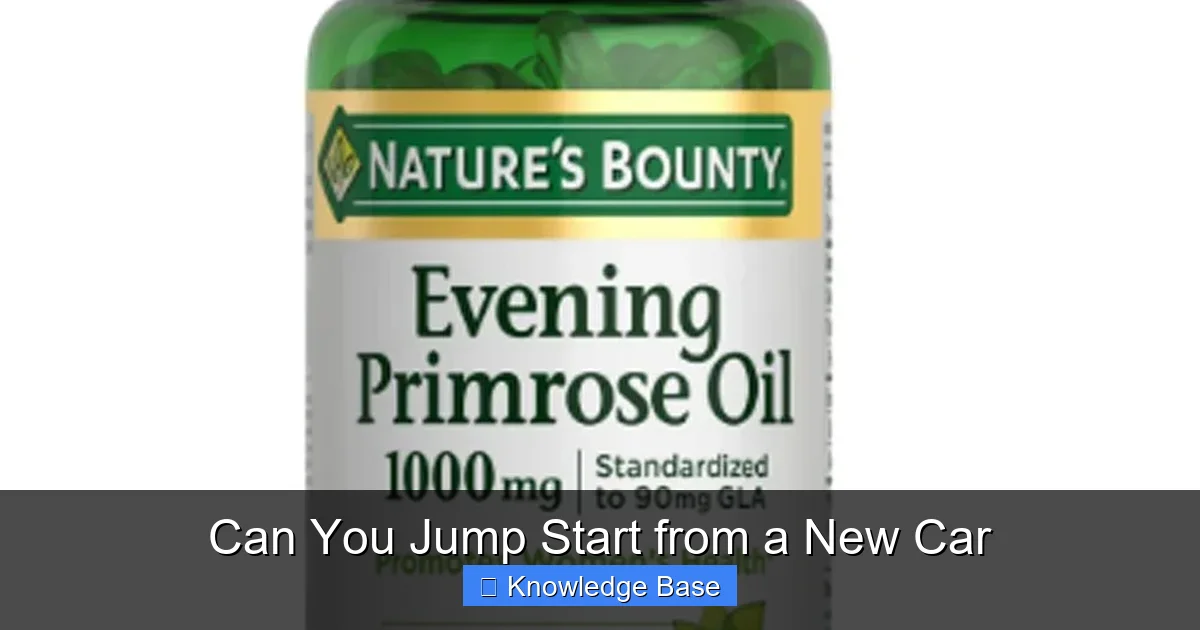 Can You Jump Start from a New Car