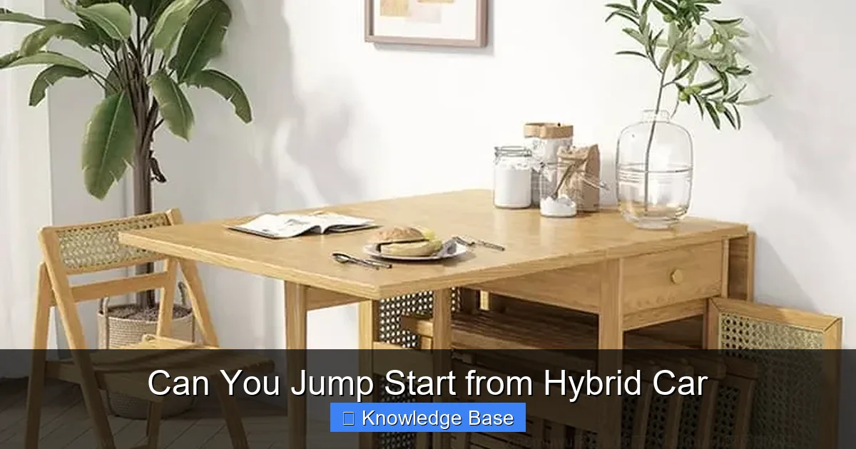 Can You Jump Start from Hybrid Car
