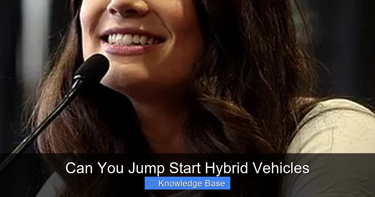 Can You Jump Start Hybrid Vehicles