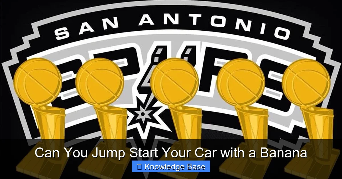 Can You Jump Start Your Car with a Banana