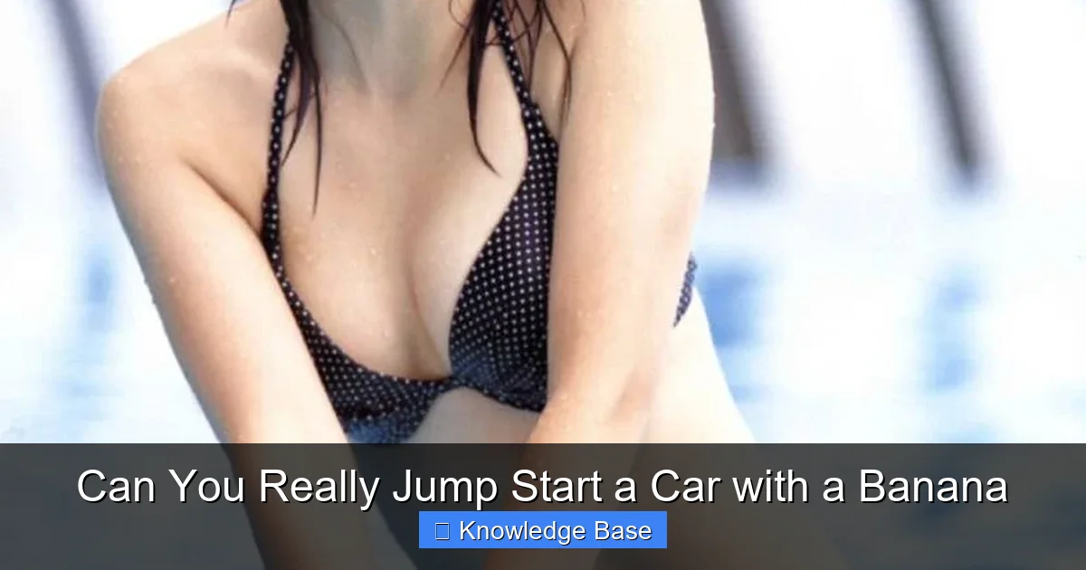 Can You Really Jump Start a Car with a Banana