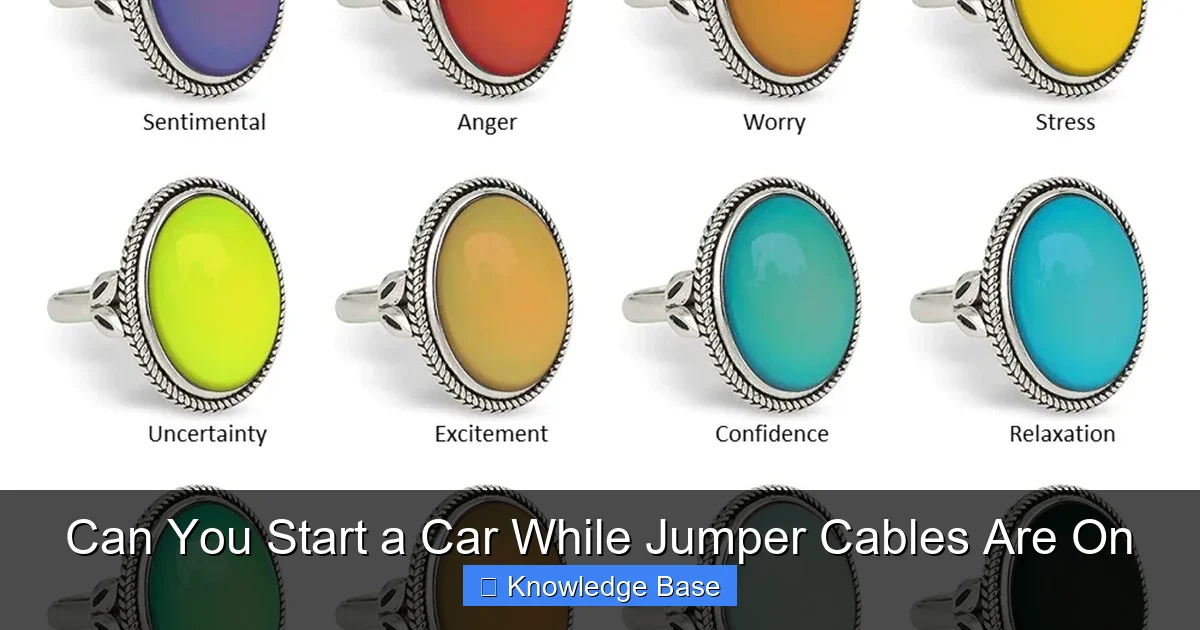 Can You Start a Car While Jumper Cables Are On