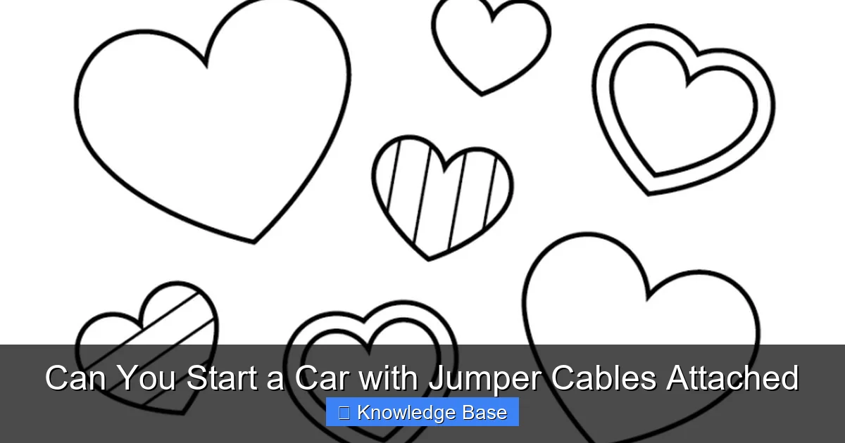Can You Start a Car with Jumper Cables Attached