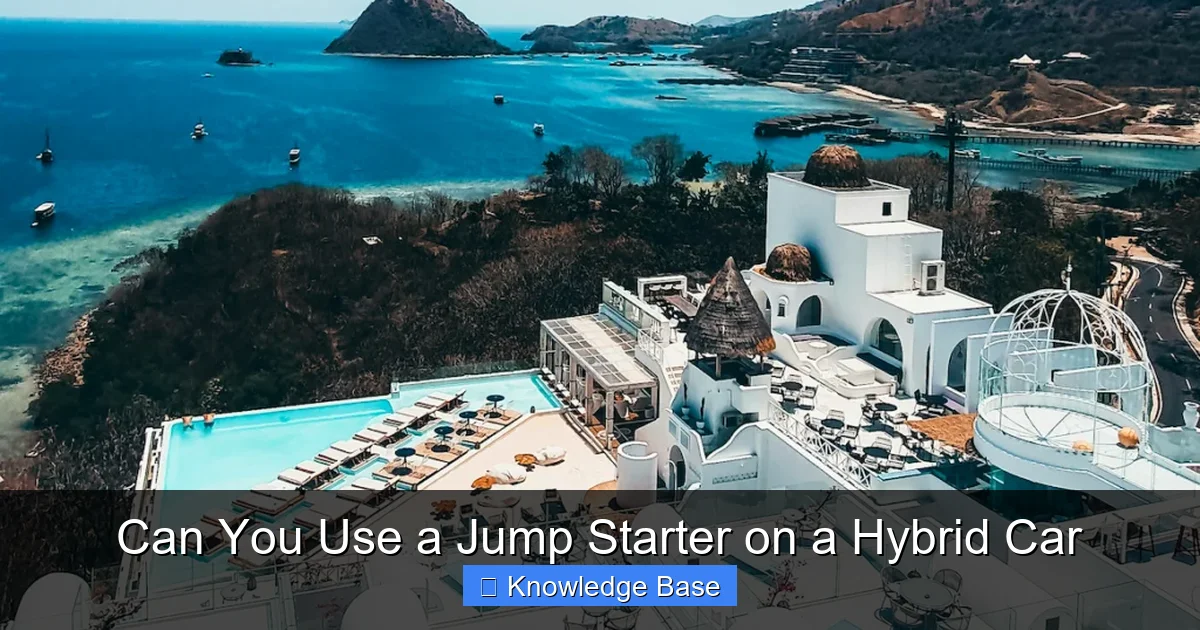 Can You Use a Jump Starter on a Hybrid Car
