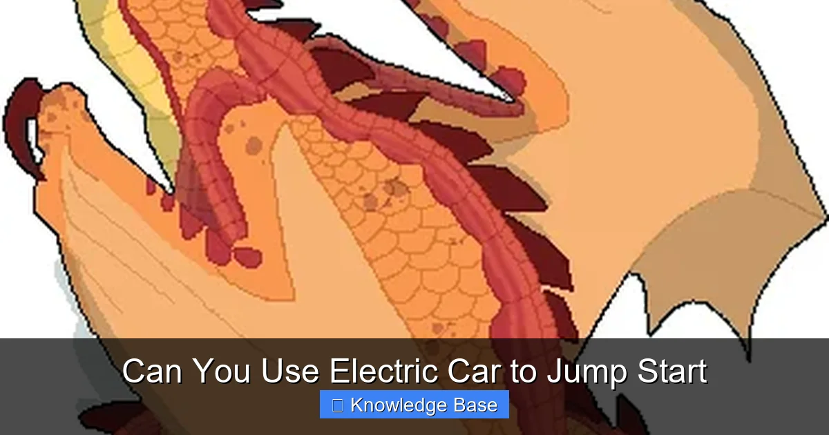 Can You Use Electric Car to Jump Start
