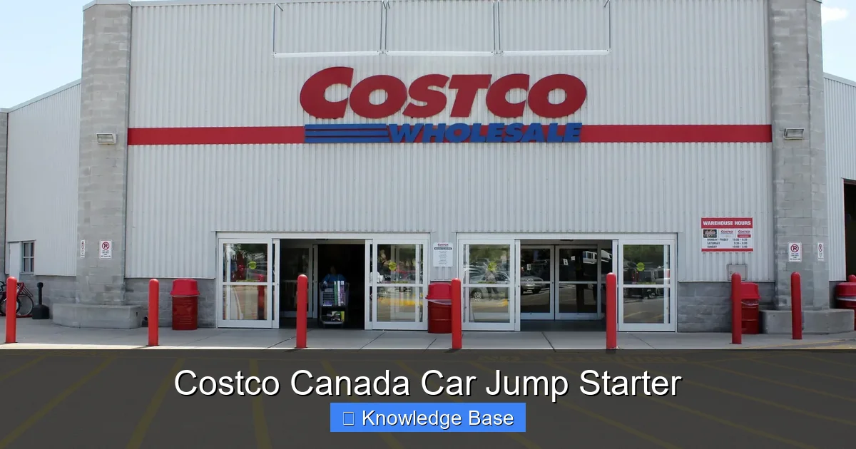 Costco Canada Car Jump Starter