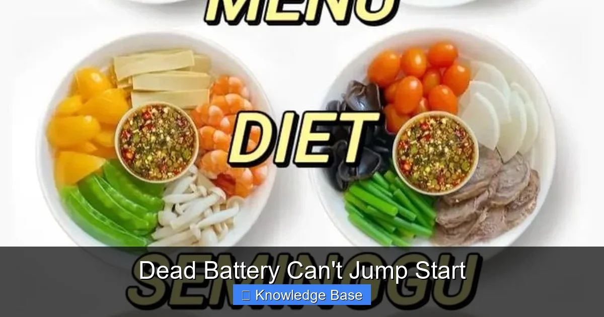 Dead Battery Can't Jump Start