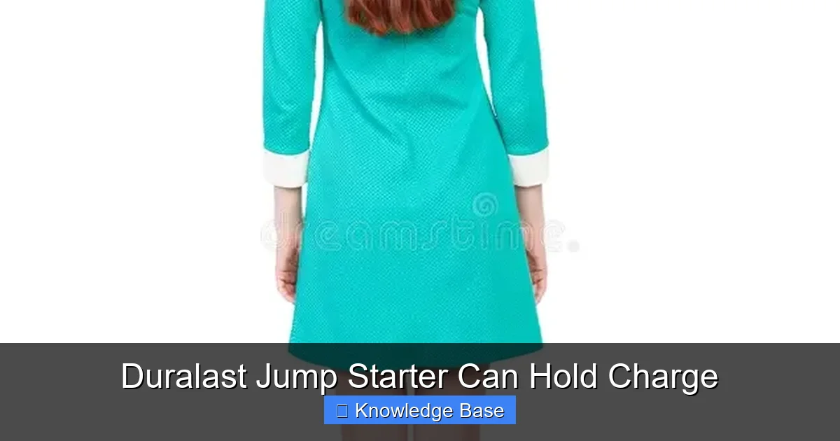 Duralast Jump Starter Can Hold Charge