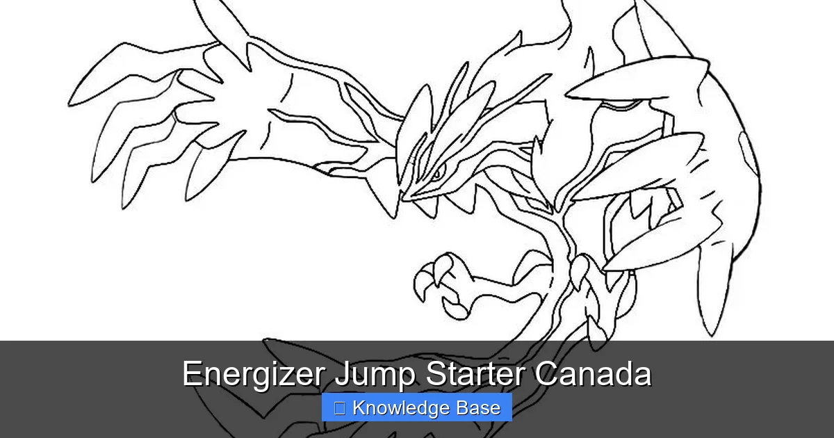 Energizer Jump Starter Canada
