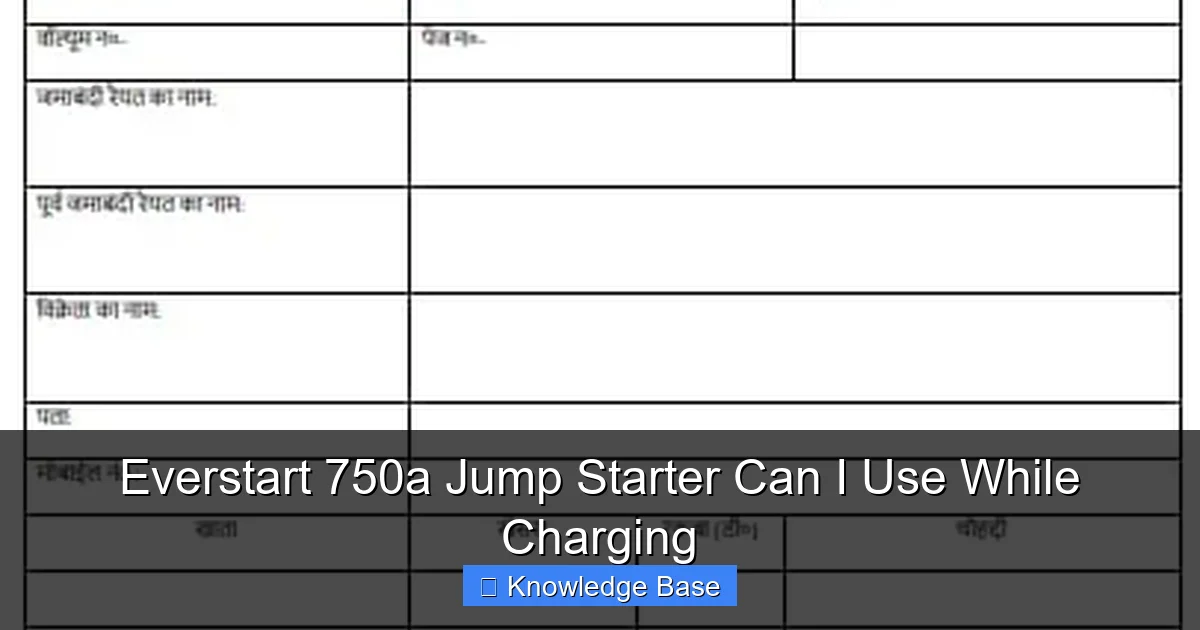 Everstart 750a Jump Starter Can I Use While Charging