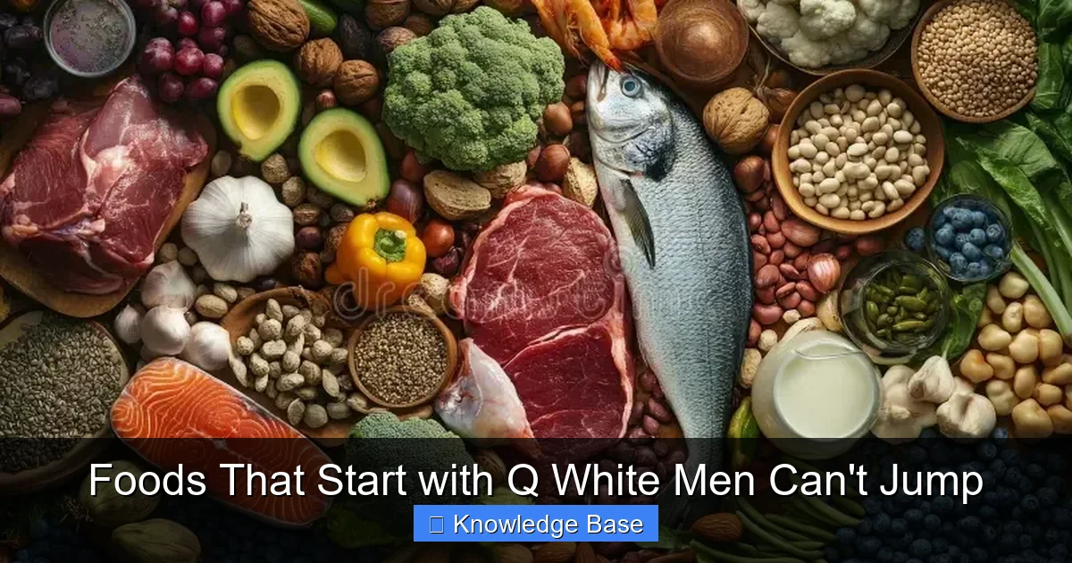Foods That Start with Q White Men Can't Jump