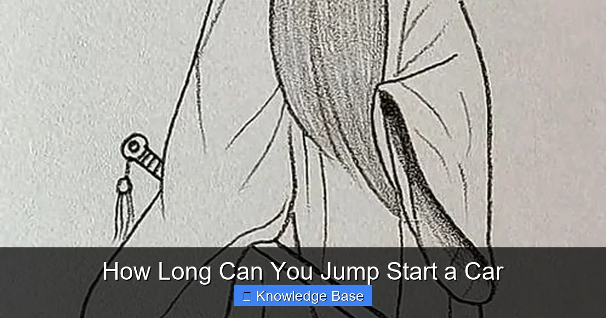 How Long Can You Jump Start a Car