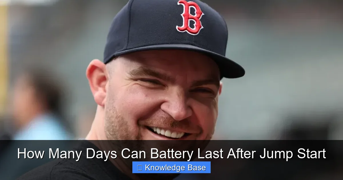 How Many Days Can Battery Last After Jump Start