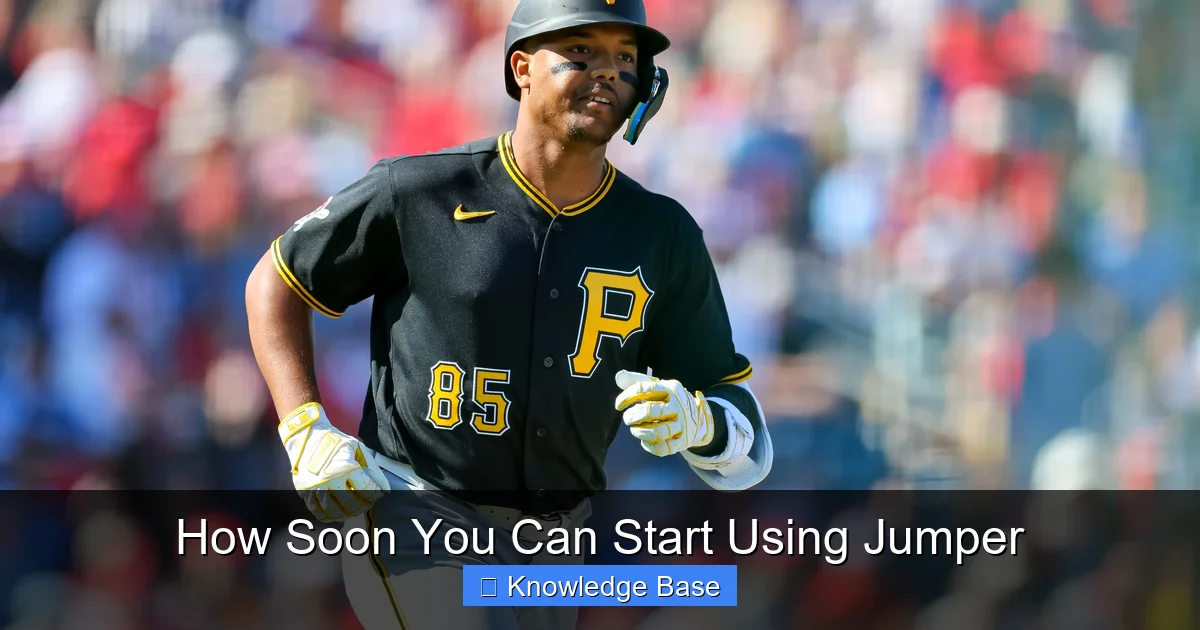 How Soon You Can Start Using Jumper
