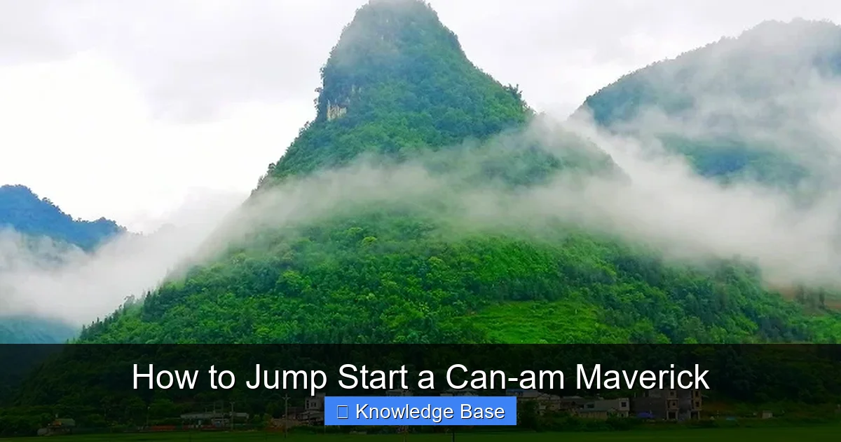 How to Jump Start a Can-am Maverick