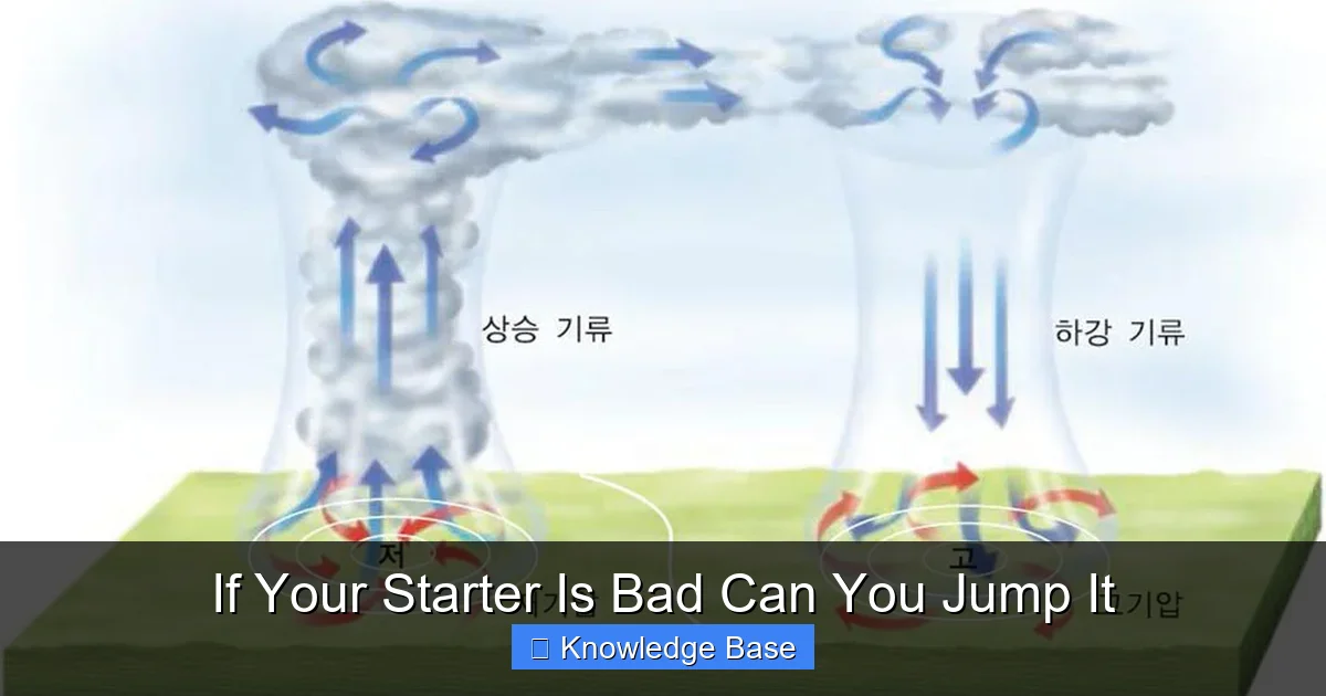 If Your Starter Is Bad Can You Jump It