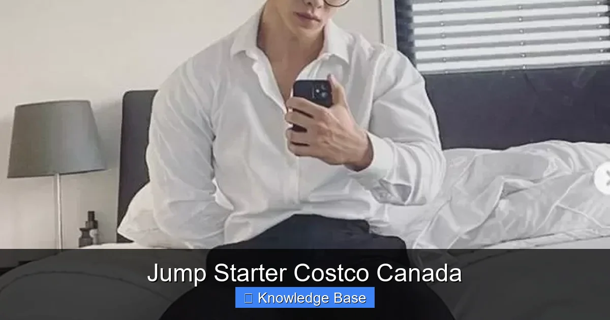 Jump Starter Costco Canada