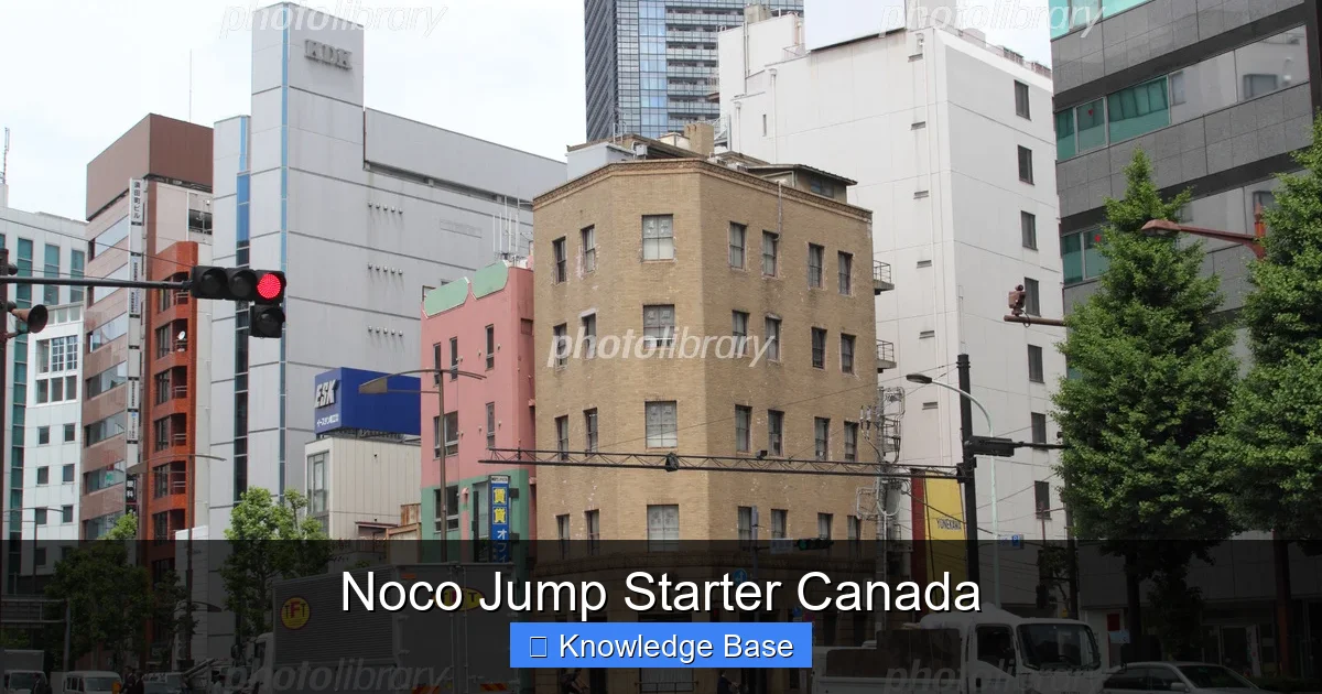 Noco Jump Starter Canada