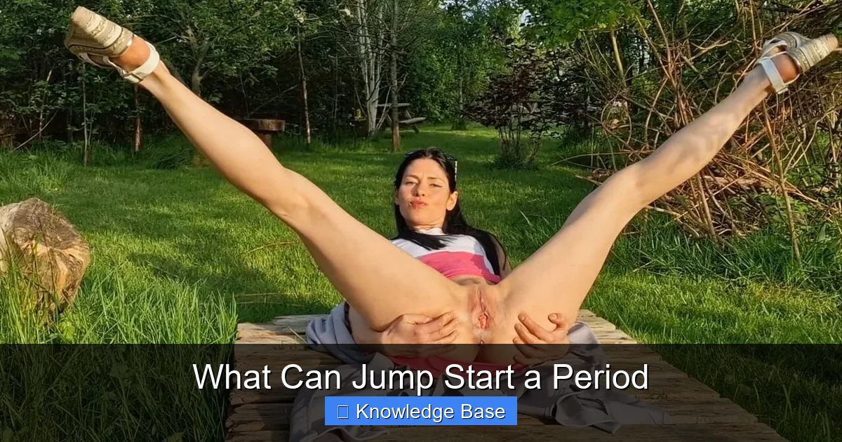 What Can Jump Start a Period