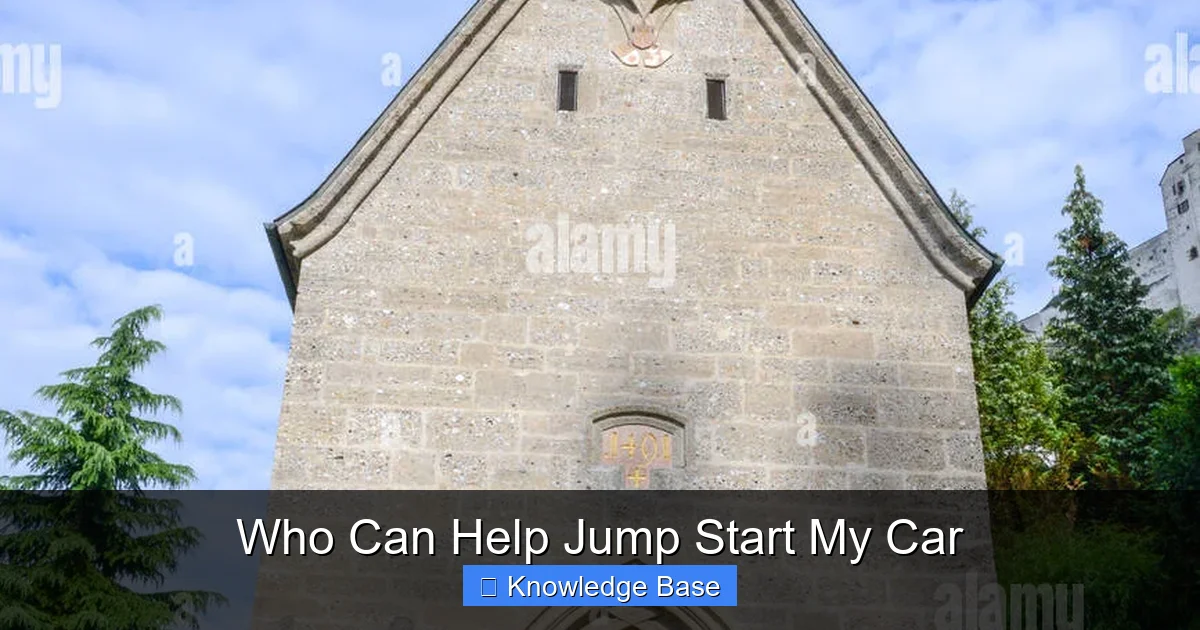 Who Can Help Jump Start My Car